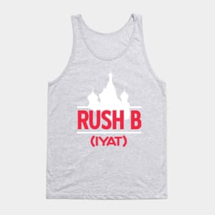 Rush B (white) Tank Top